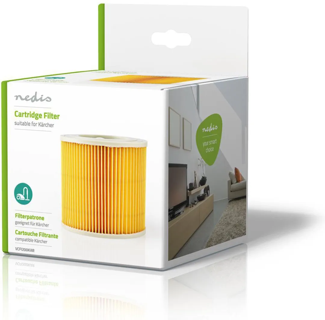 Nedis VCFI200KAR Cartridgefilter - Wit - o.a. Kärcher A 2101/A 2201 - afbeelding 6 van 6