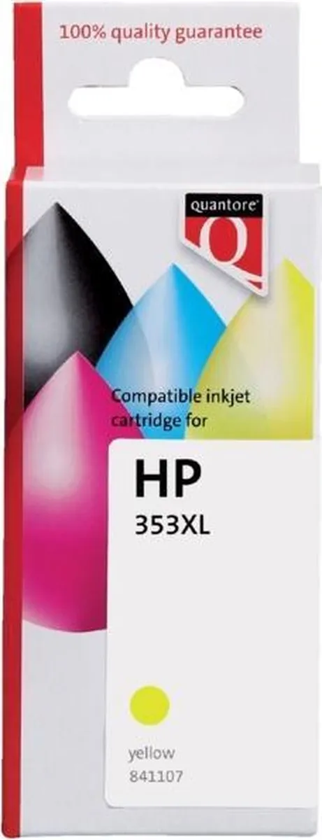 Quantore HP 953XL Inktcartridge Geel