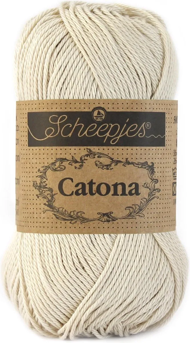 Scheepjes Catona 10g Linnen - Creme