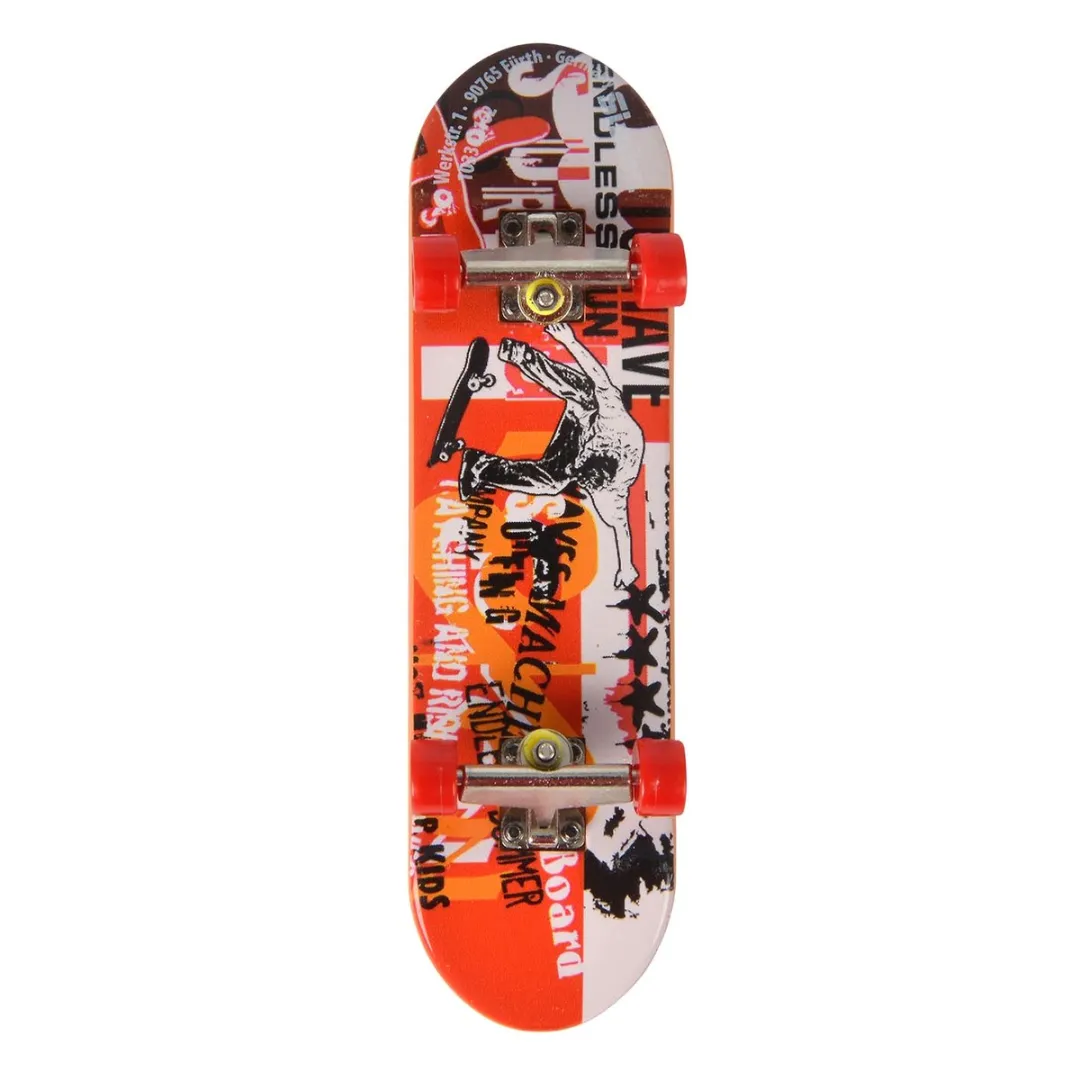 Johntoy Vinger Skateboard - Bonte kleuren