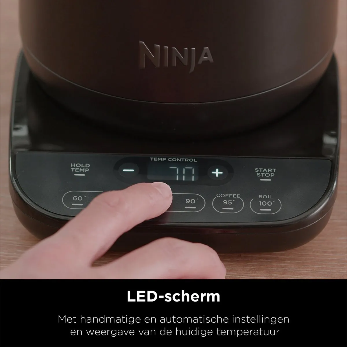 Ninja Foodi KT200EU Waterkoker 1.7L - Zwart - afbeelding 6 van 6