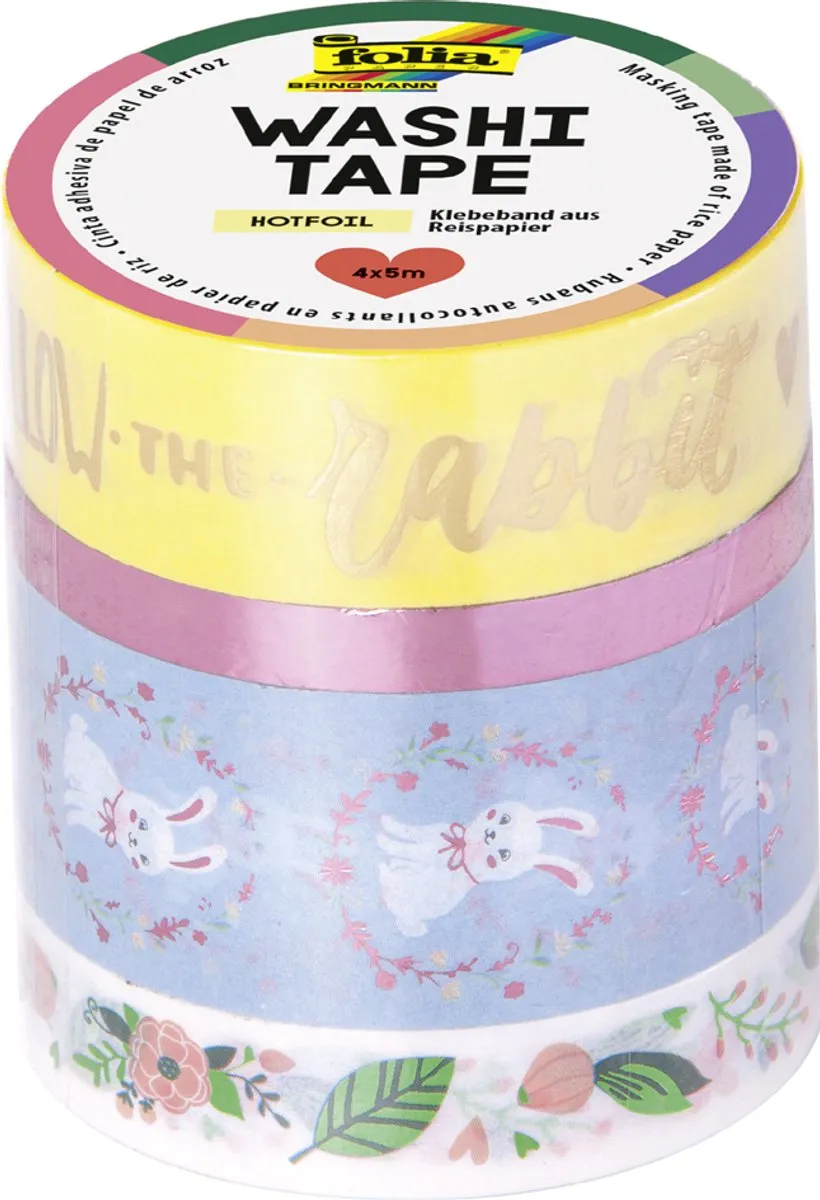 Folia Deko-Klebeband Follow The Rabbit
