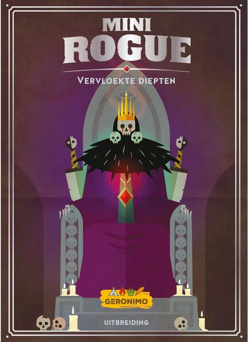 Geronimo Games Mini Rogue Vervloekte Diepten Uitbreiding