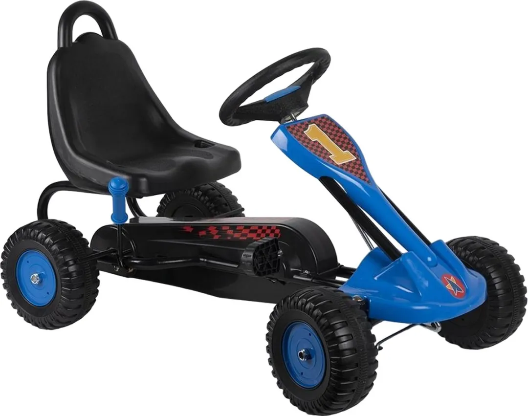 Eddy Toys Skelter Go-Kart met Handrem