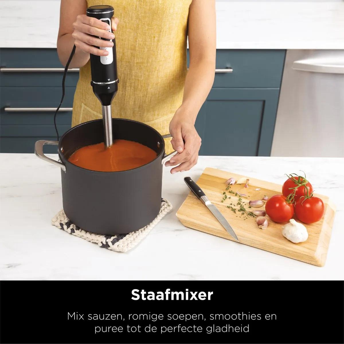 Ninja CI100EU 3-in-1 Mixer Set - 850W - 700ml - Zwart