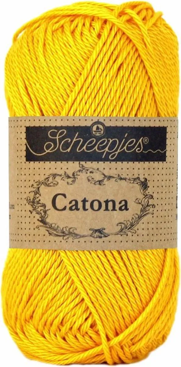 Scheepjes Catona 10g - Geel