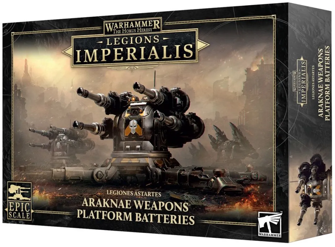 Games Workshop Warhammer The Horus Heresy Araknae Weapons Platform Batteries 03-