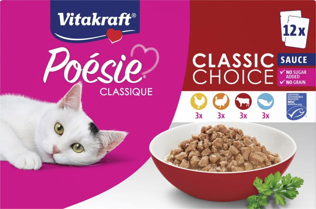 Vitakraft Poésie Classique Natvoer Multipack