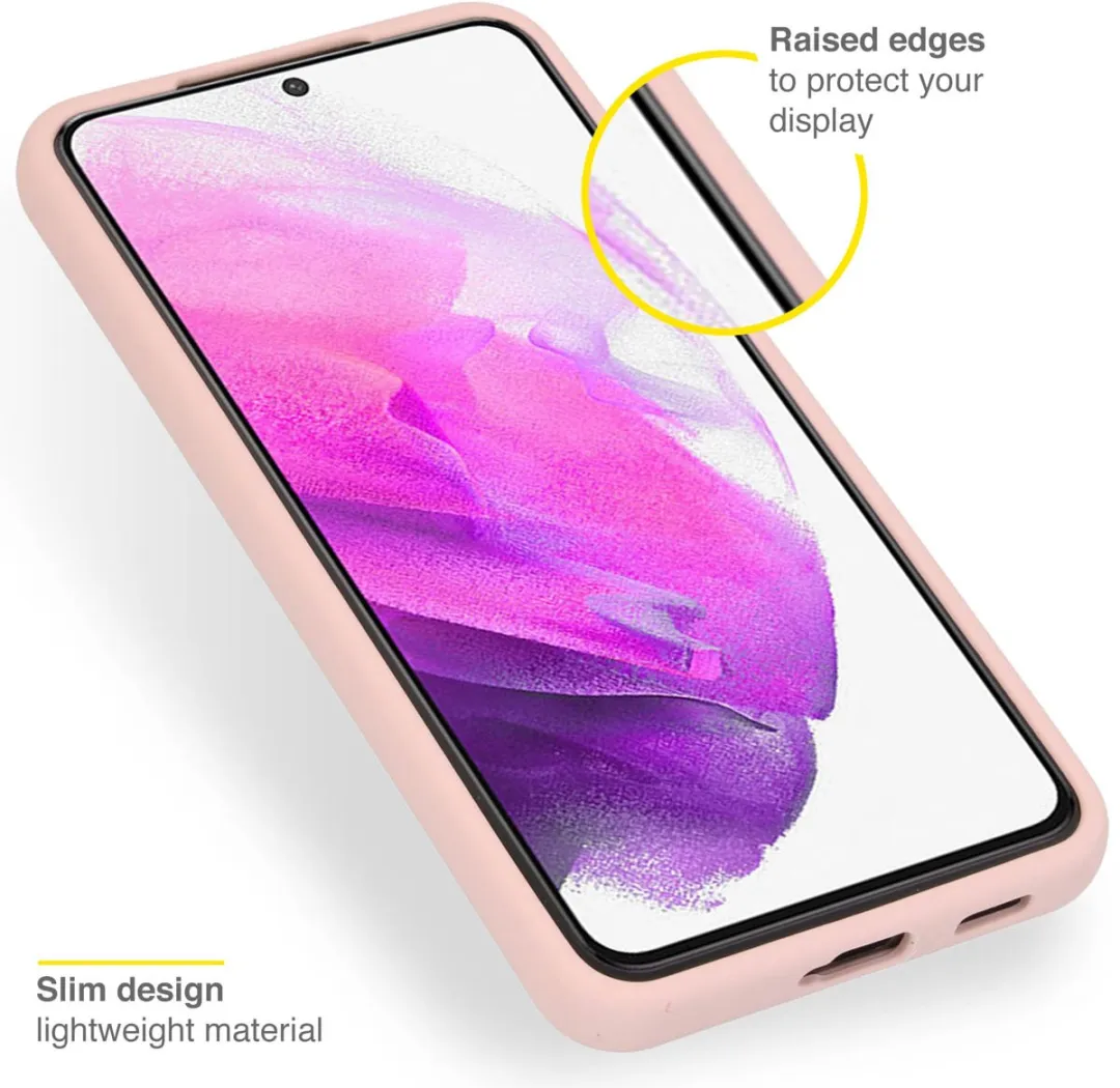 Accezz Hoesje Samsung Galaxy S22 Plus Roze