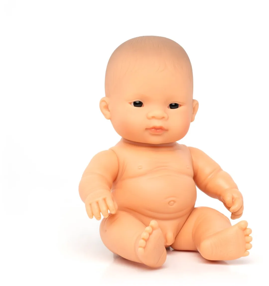 Miniland Babypop Aziatische jongen 21cm - Educatief speelgoed