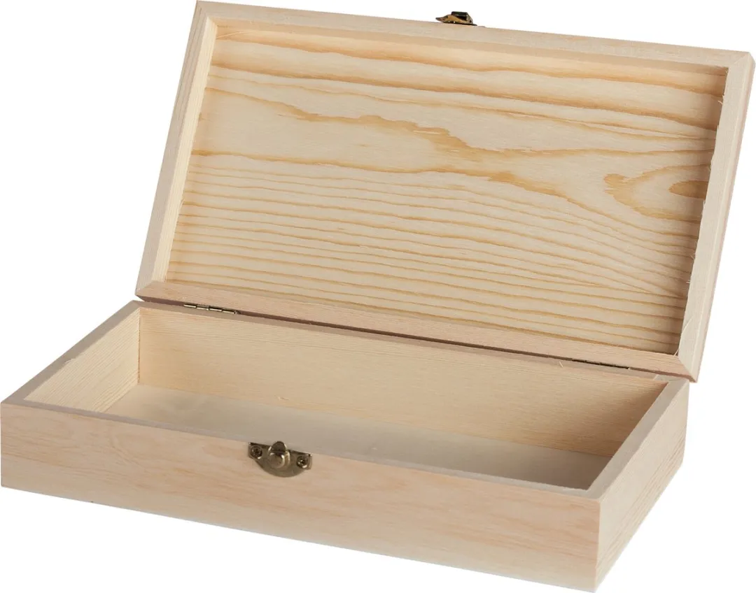 Rayher Houten Kistje Lichtbruin 25x14x6cm