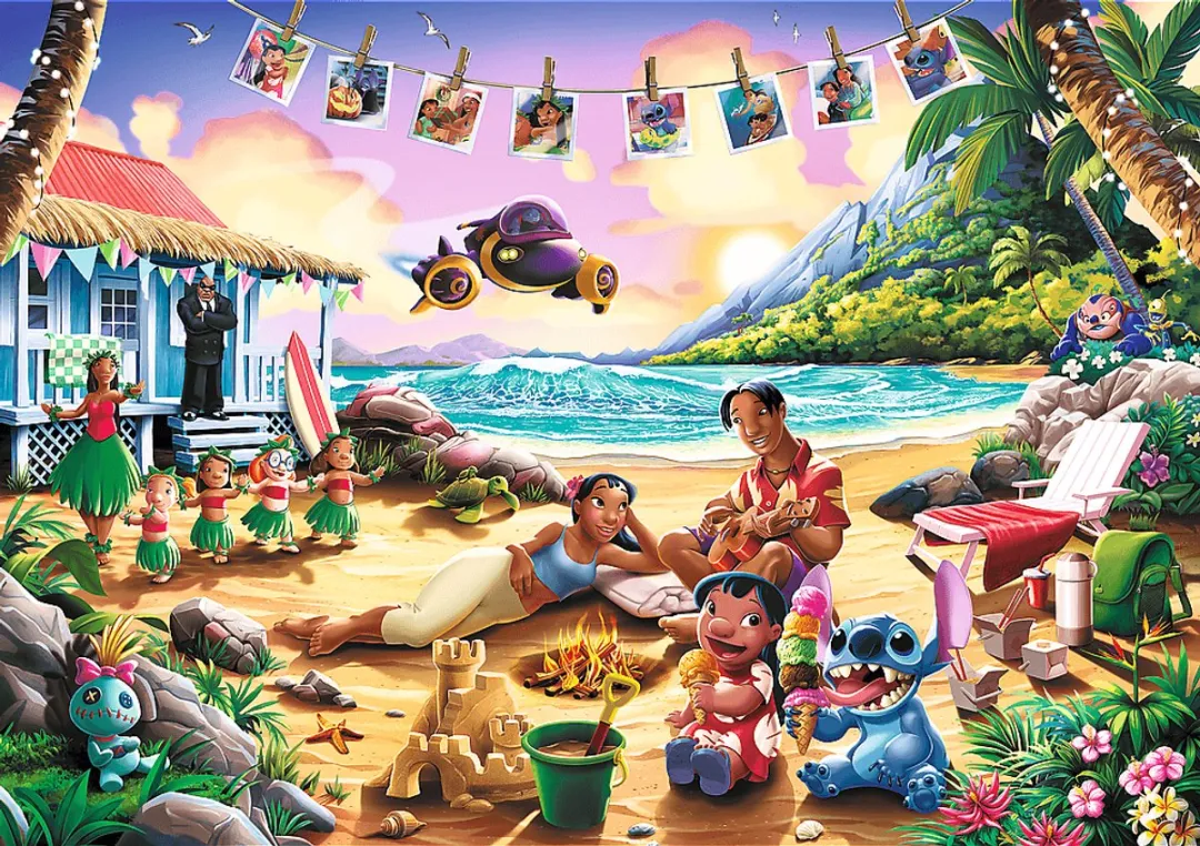 Trefl Disney Lilo & Stitch Premium Plus Puzzle 1000 Stuks