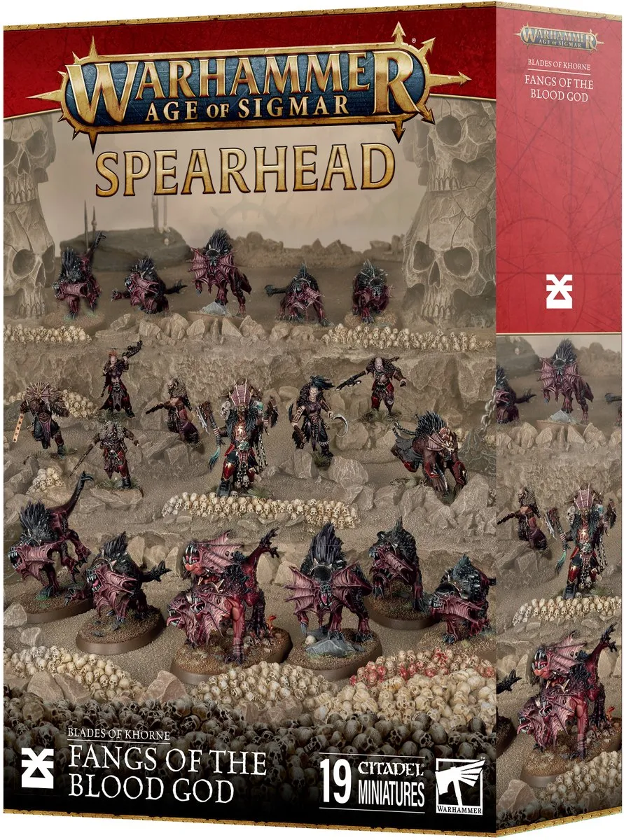 Games Workshop Spearhead Blades of Khorne Fangs of the Blood God