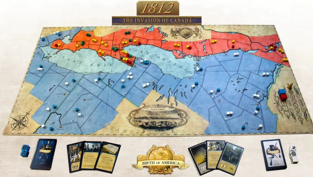 Academy Games Birth of America 1812 The Invasion of Canada AYG5312 - 2-4 Spelers