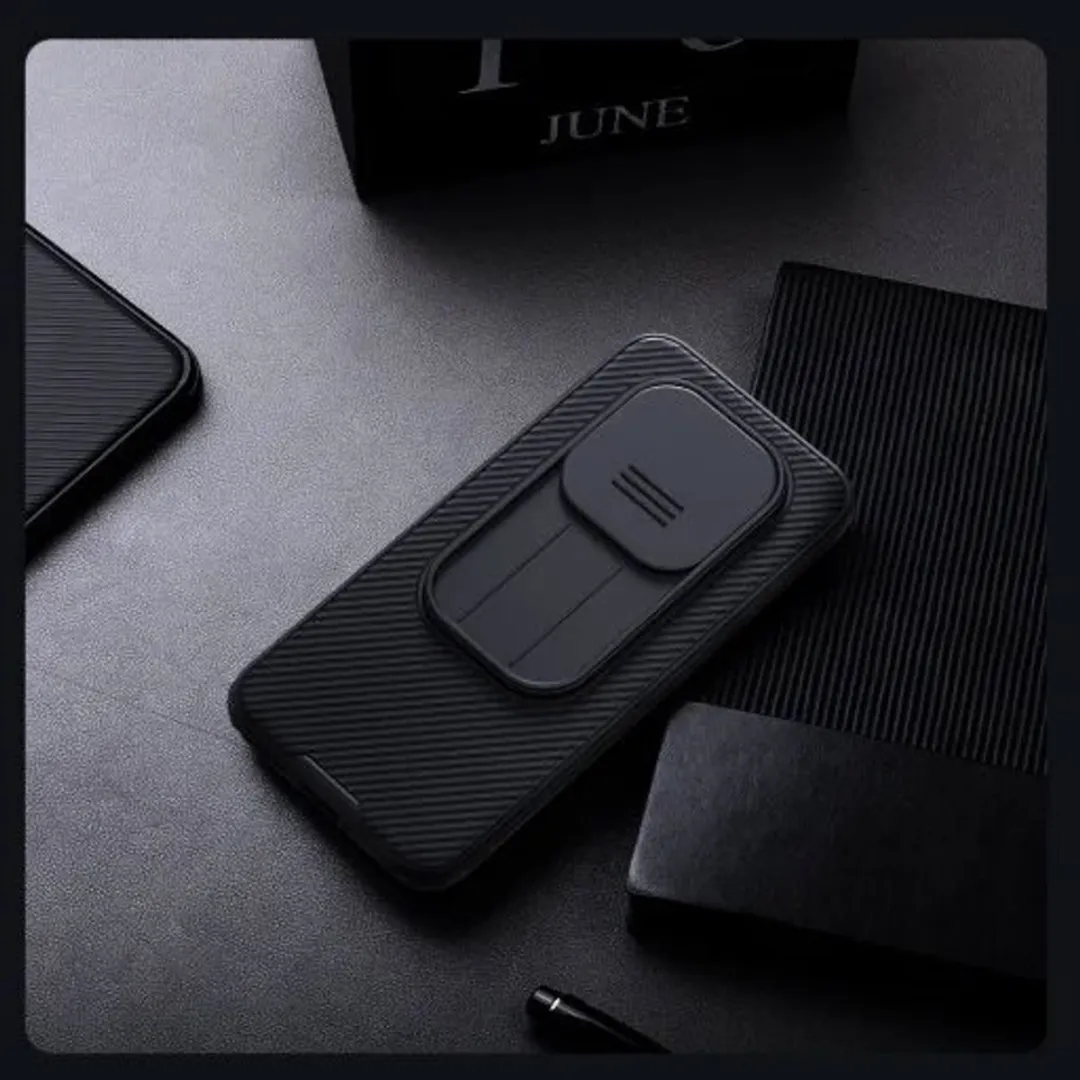 Nillkin CamShield Pro Hoesje Xiaomi Redmi Note 15 Pro 5G - Zwart - afbeelding 6 van 6