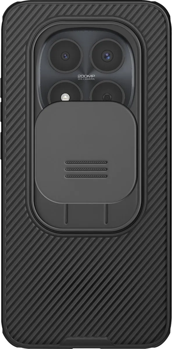 Nillkin CamShield Pro Hoesje Xiaomi Redmi Note 15 Pro 5G - Zwart