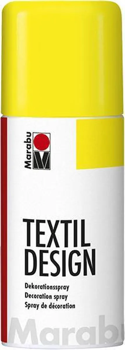 Marabu Textielspuitbus Neongeel 150ml