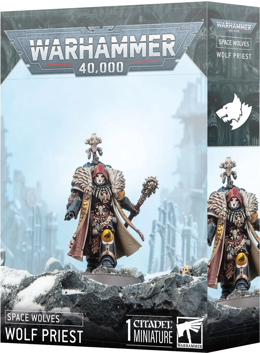 Warhammer 40K Space Wolves Wolf Priest 53-32