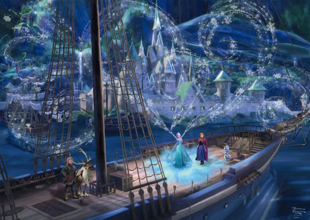 Schmidt Spiele Disney Frozen Liefde & Magie Puzzel 1000 Stuks