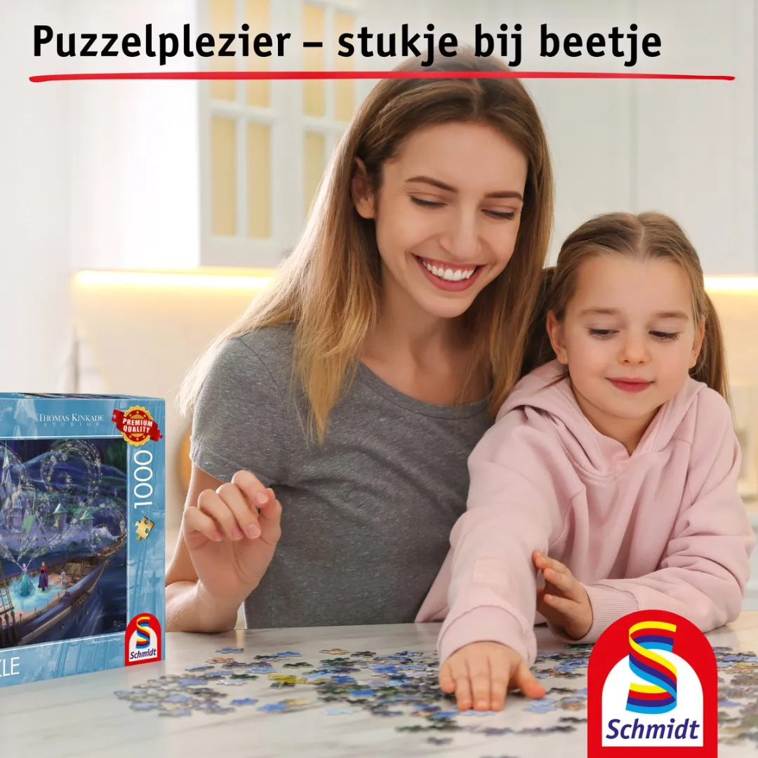 Schmidt Spiele Disney Frozen Liefde & Magie Puzzel 1000 Stuks
