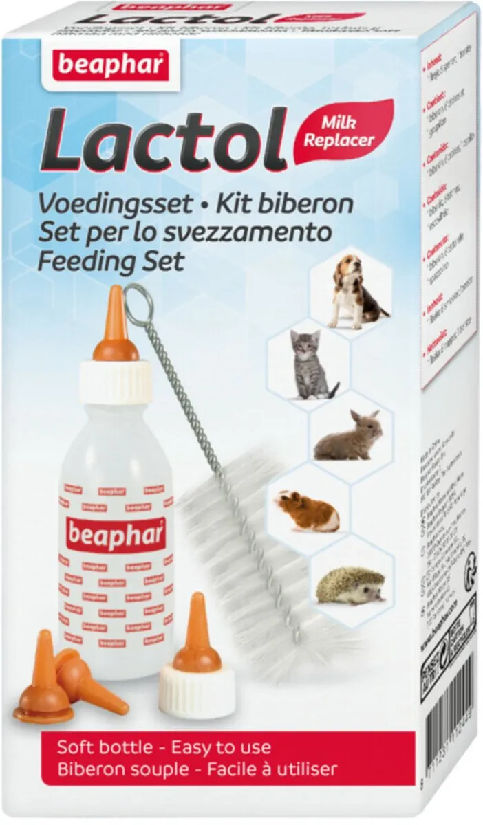 Beaphar Zuigflesje Voedingsset Lactol