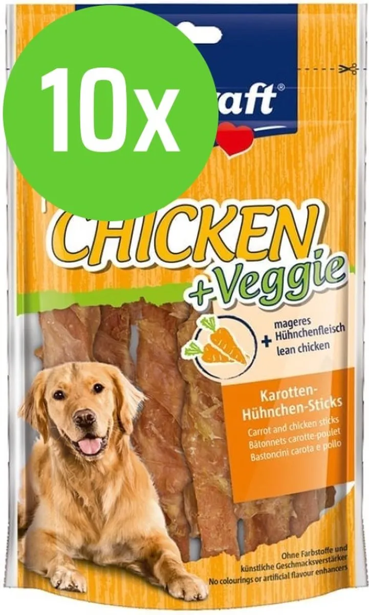 Vitakraft Chicken Veggie Wortel Kip Stick