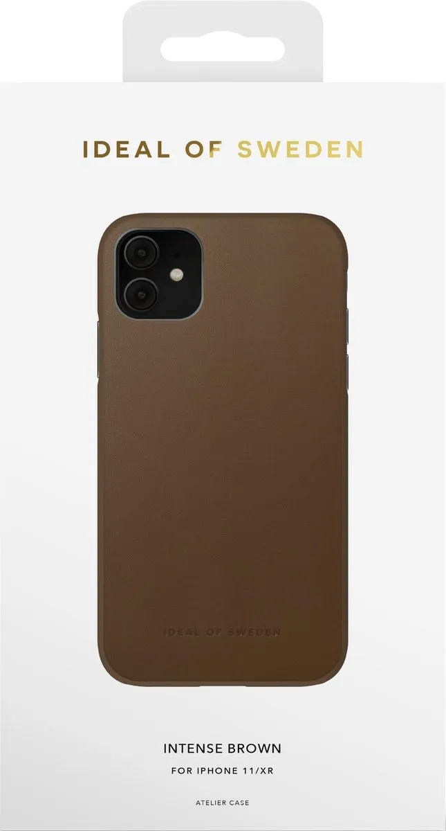 iDeal of Sweden Atelier Case Introductory iPhone 11/XR - Intense Brown - afbeelding 2 van 3