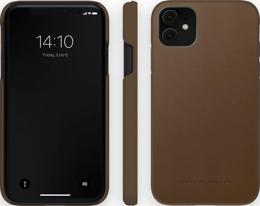iDeal of Sweden Atelier Case Introductory iPhone 11/XR - Intense Brown - afbeelding 3 van 3