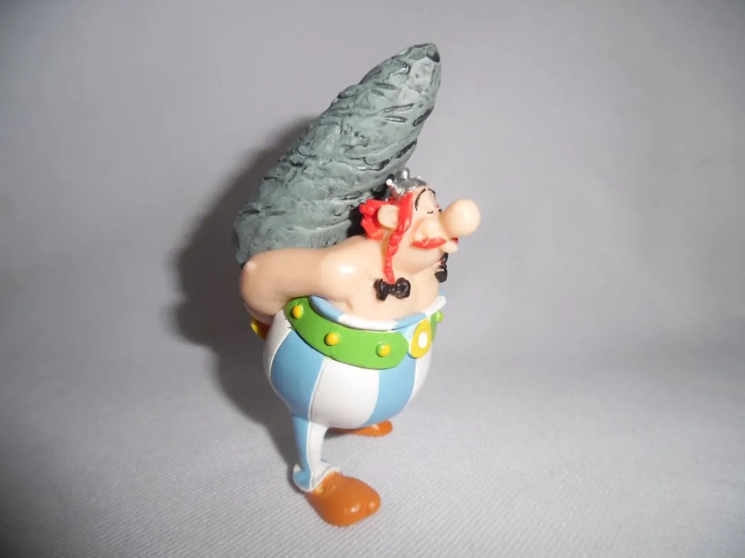 Plastoy Astérix Menhir Obelix Figuur 60611 - 7cm - Veelkleurig - afbeelding 2 van 2