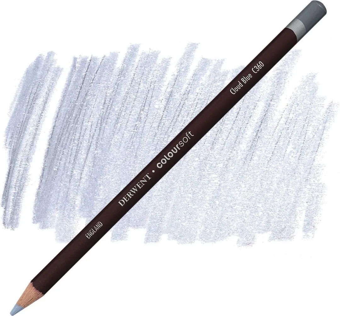 Derwent Coloursoft Potlood Cloud Blue C360