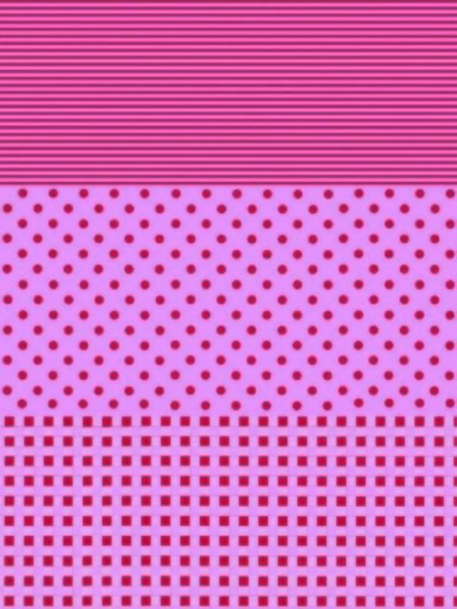 Decopatch Papier Donkerroze/Rozestrepen