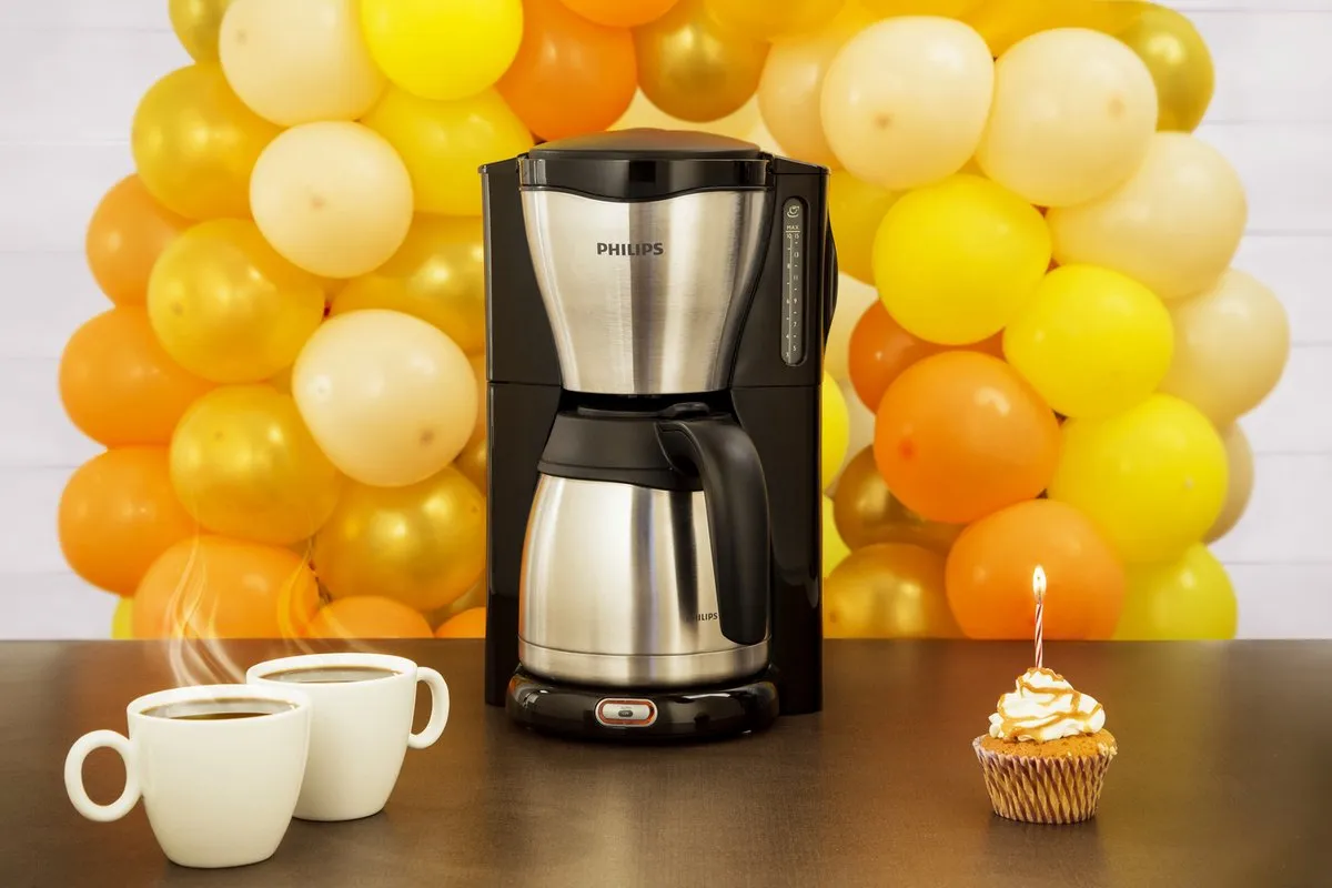 Philips Cafe Gaia HD7546/20 Koffiezetapparaat - 15 Kopjes - 1.2L