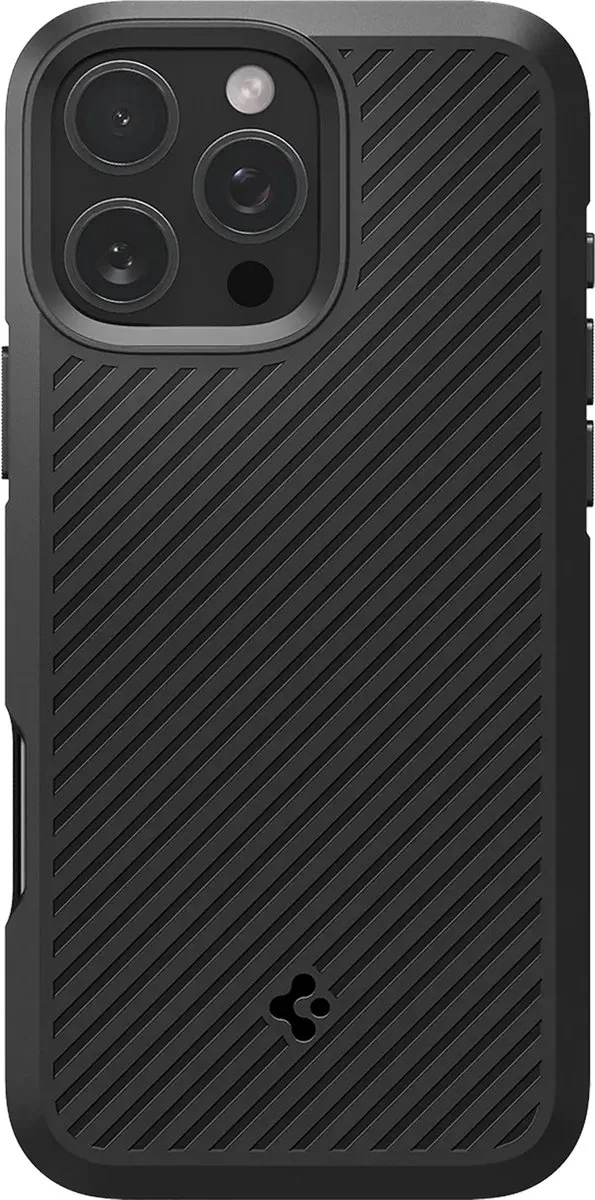 Spigen Core Armor ACS08023 Hoesje - iPhone 16 Pro Max - Zwart
