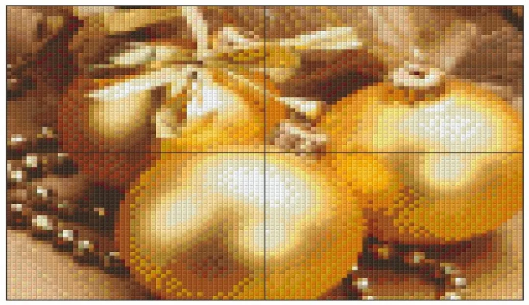 Pixelhobby Kerstgoudenbal