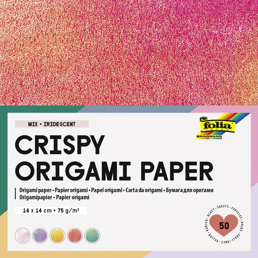 Folia Crispy Origami Paper Stippenpreeg - 50 Stuks