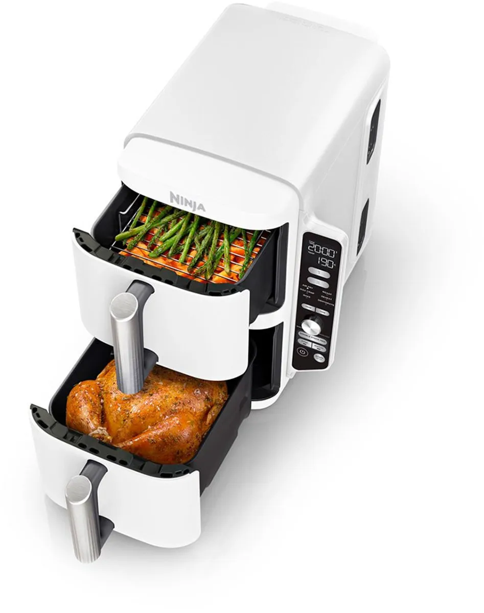 Ninja Double Stack Airfryer XXL SL400EUWH - 9.5L - Wit - afbeelding 6 van 6