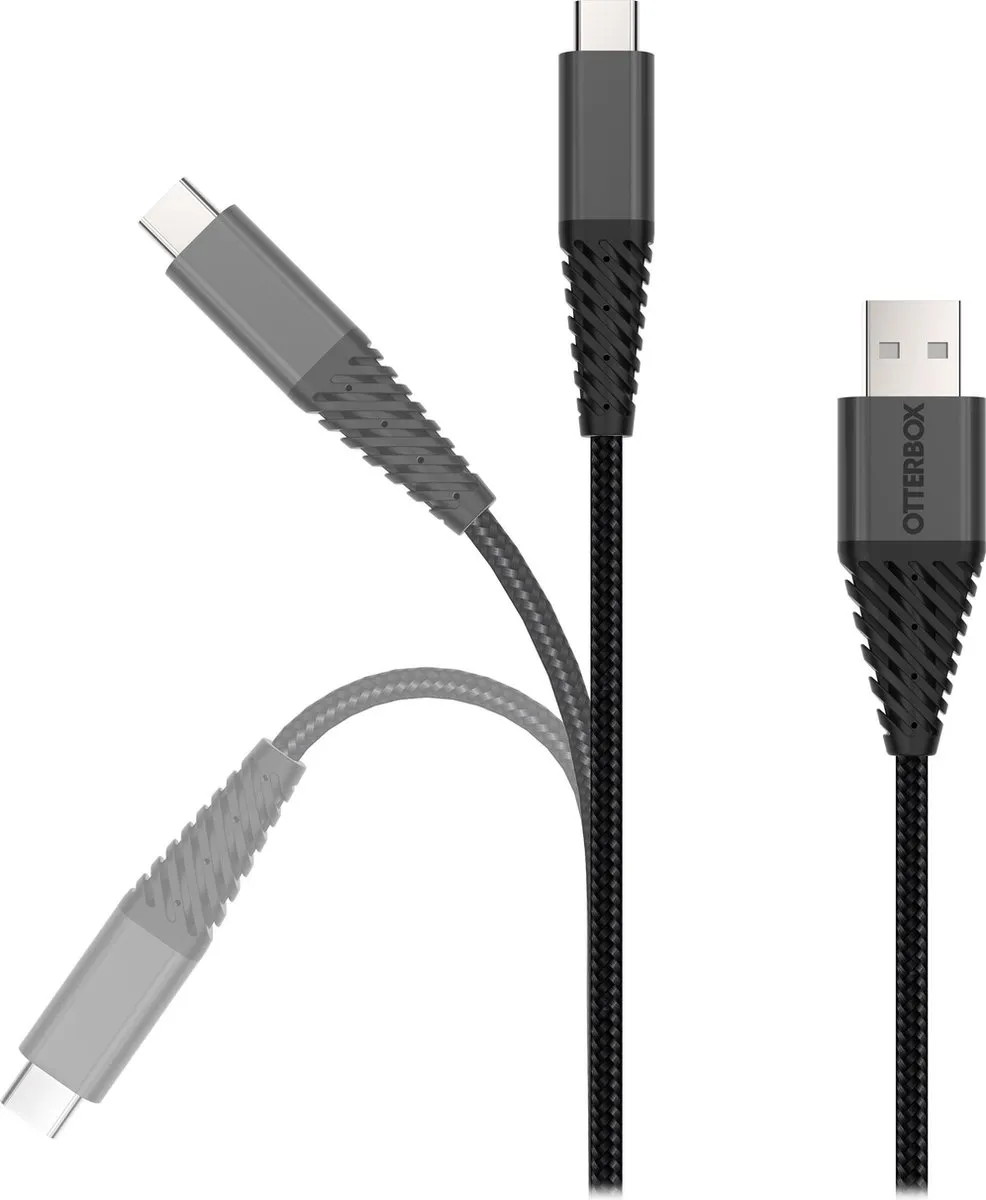 OtterBox USB A-C Kabel 1m - 78-51411 - Zwart