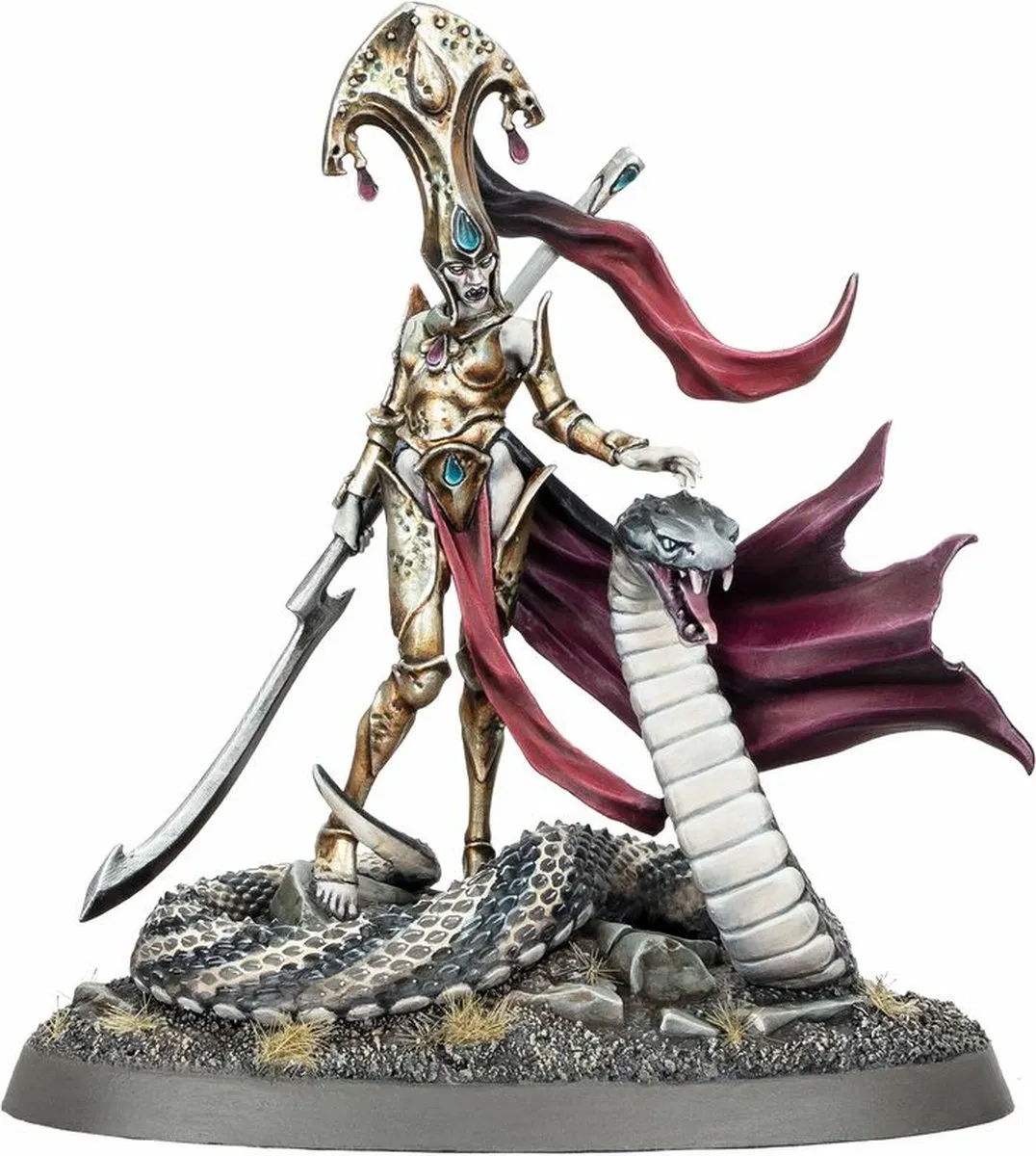 Games Workshop Sekhar, Fang van Nulahmia - 14 Onderdelen - afbeelding 6 van 6