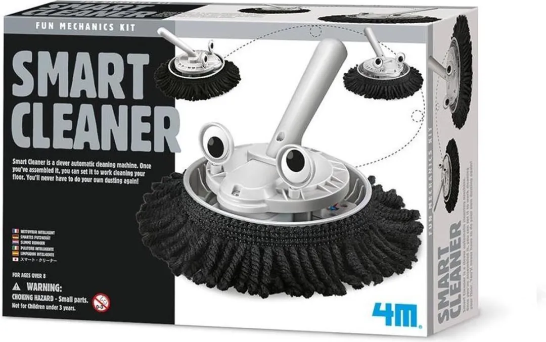 4m Fun Mechanics Kit: Slimme Reiniger Bouwpakket