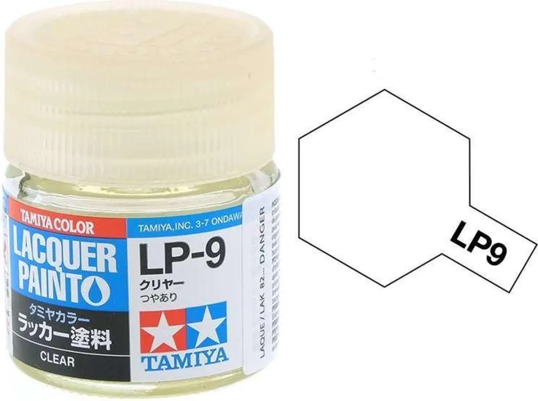 Tamiya Hobbyverf Olieverf LP-9 Glansvernis 10ml - Multi