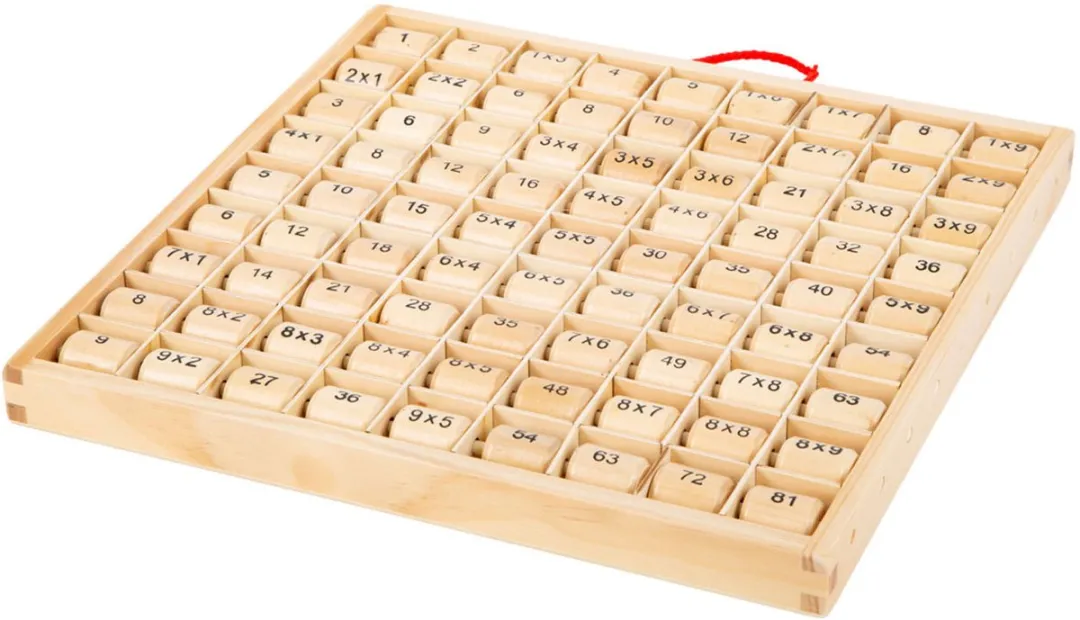 Small Foot Houten Vermenigvuldigingstabel 3459 - Multicolor - afbeelding 6 van 6