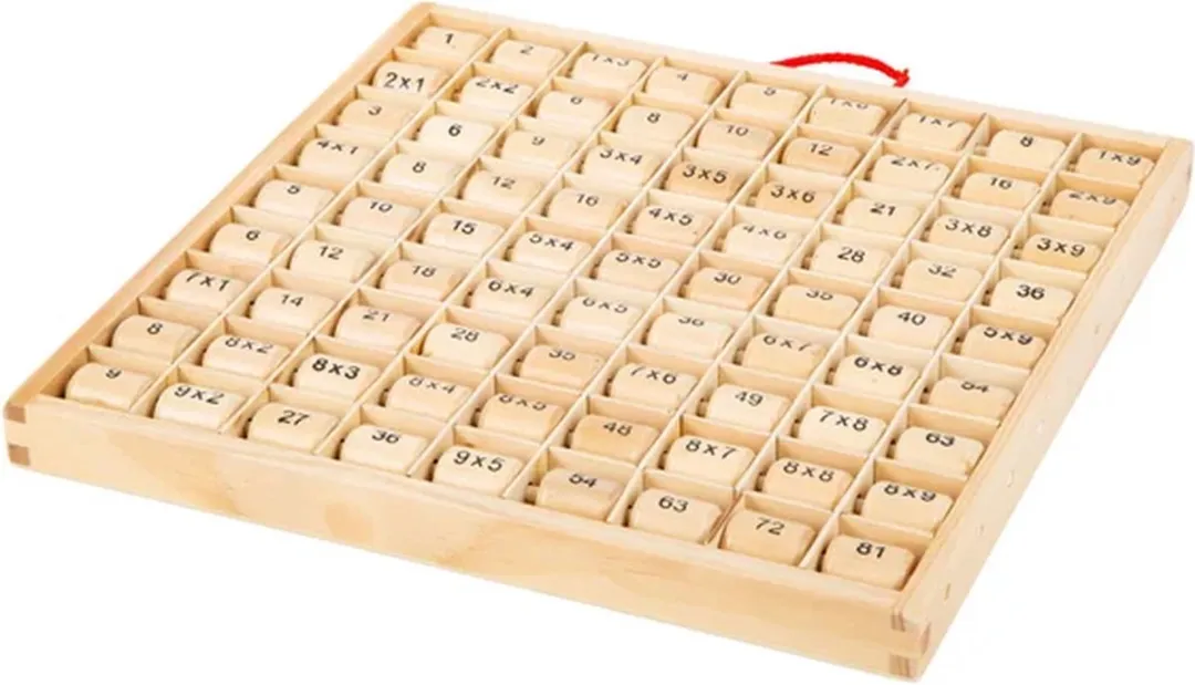 Small Foot Houten Vermenigvuldigingstabel 3459 - Multicolor