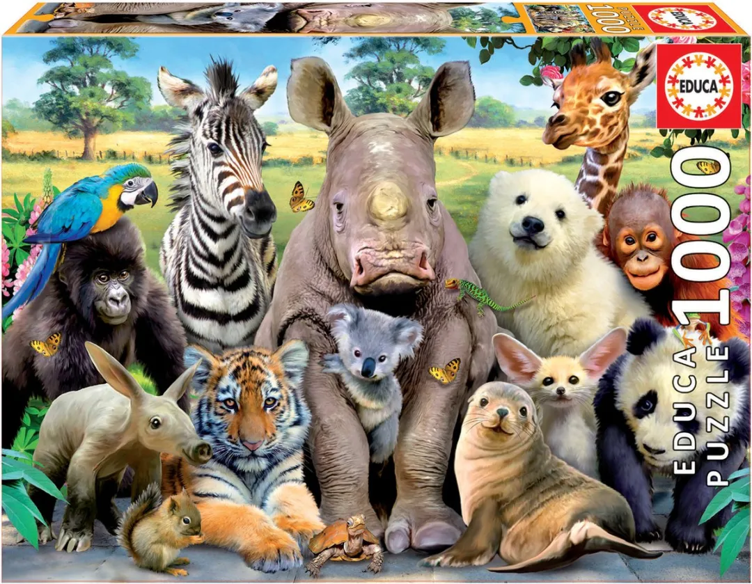 Educa Puzzle 1000 Class Photo 1000 Stuks - Meerkleurig