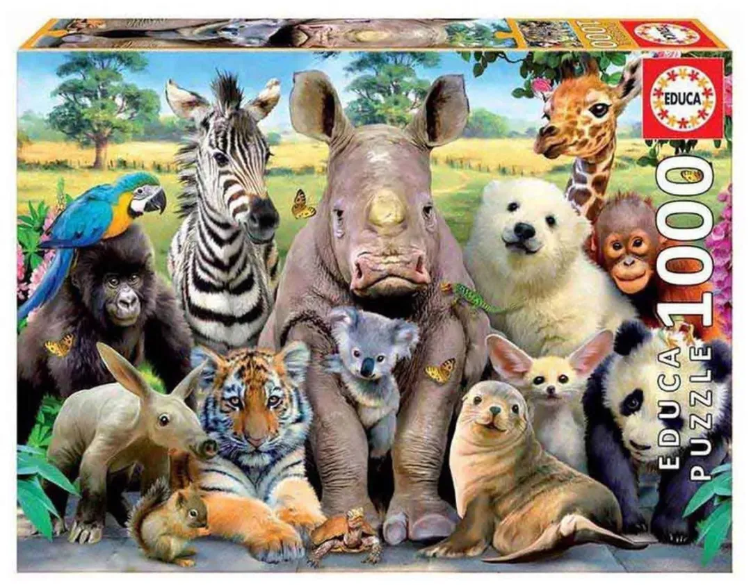 Educa Puzzle 1000 Class Photo 1000 Stuks - Meerkleurig