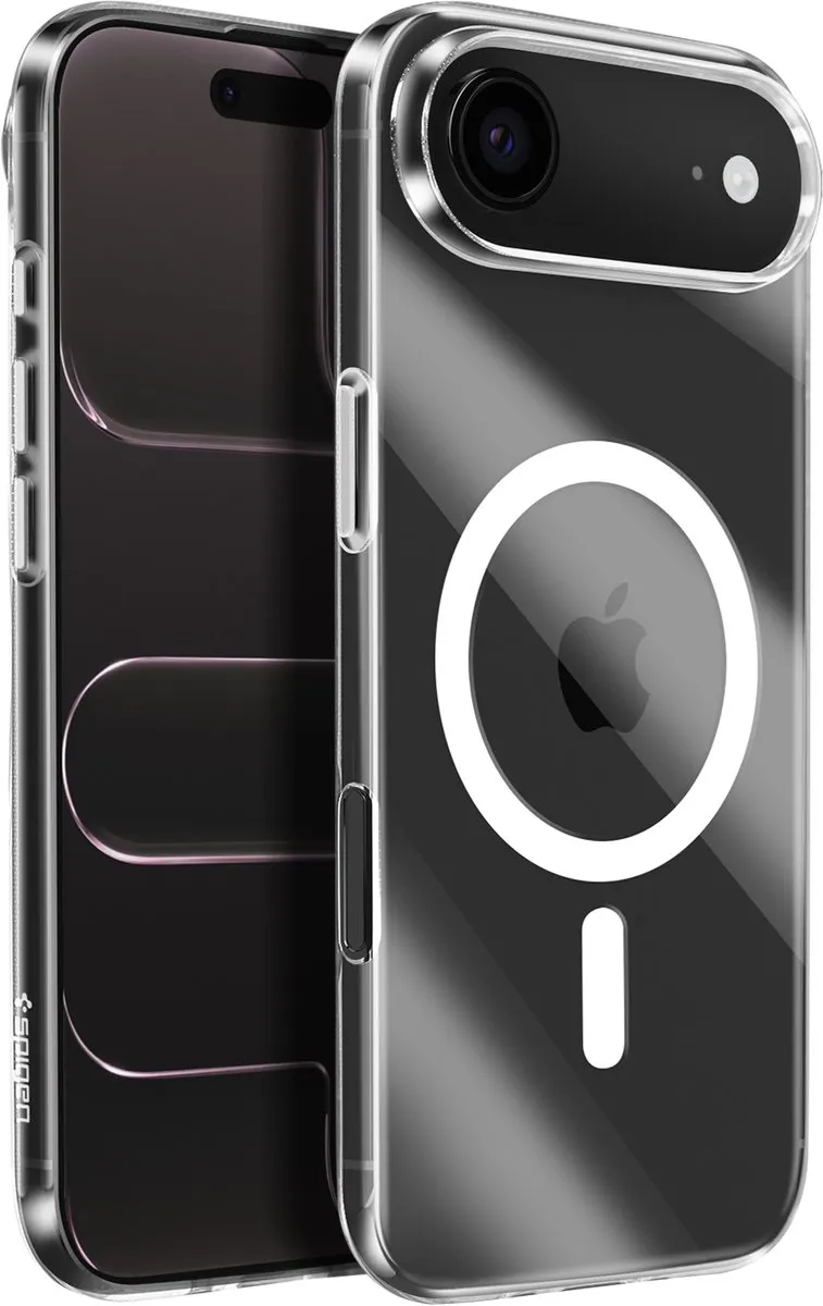 Spigen Liquid Crystal MagSafe Hoesje iPhone 17 Air - Zwart