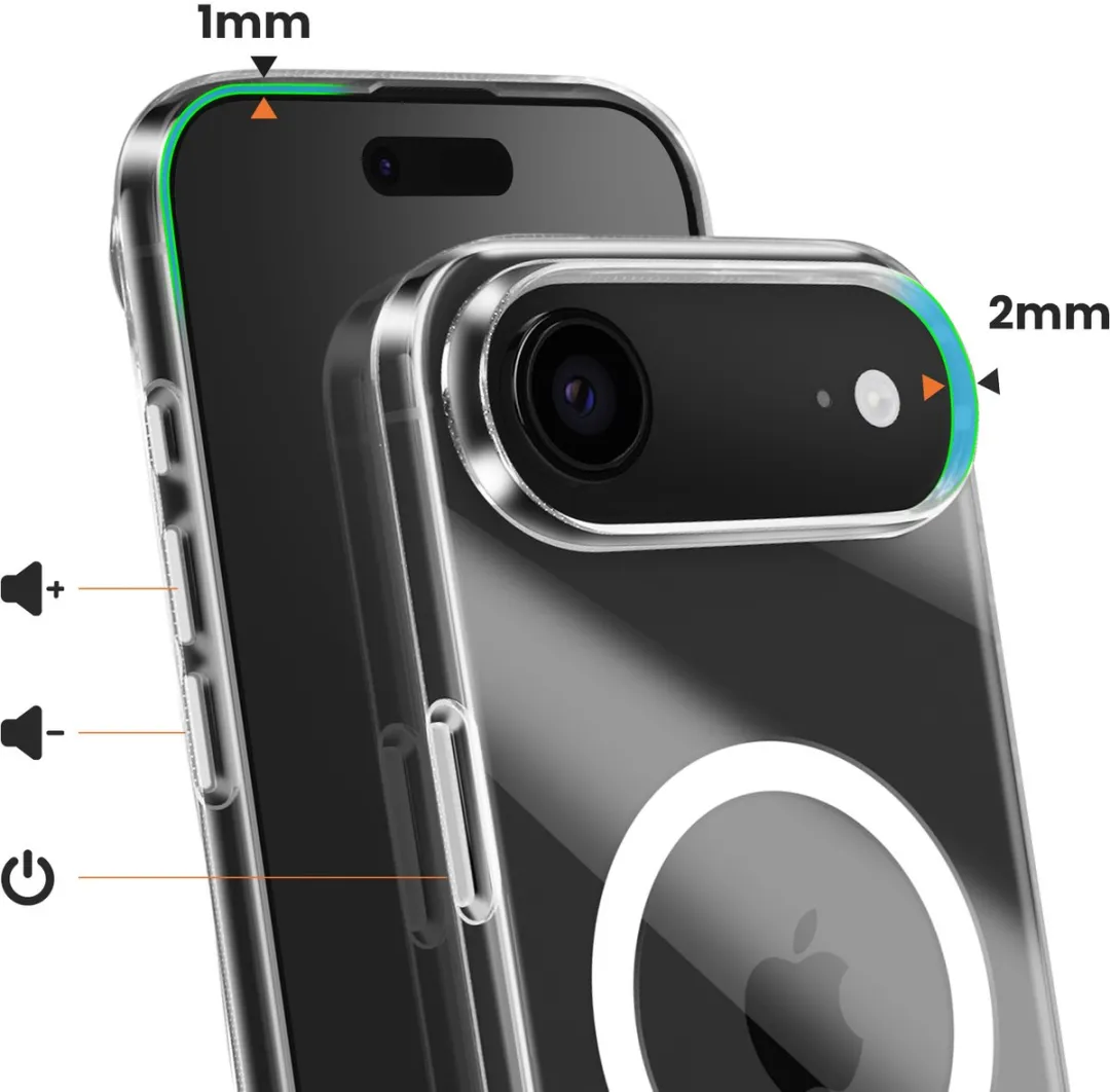 Spigen Liquid Crystal MagSafe Hoesje iPhone 17 Air - Zwart