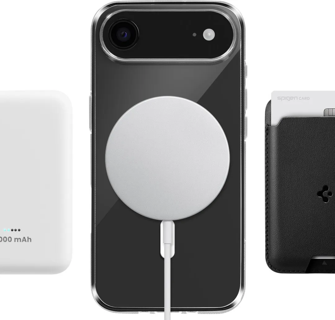 Spigen Liquid Crystal MagSafe Hoesje iPhone 17 Air - Zwart