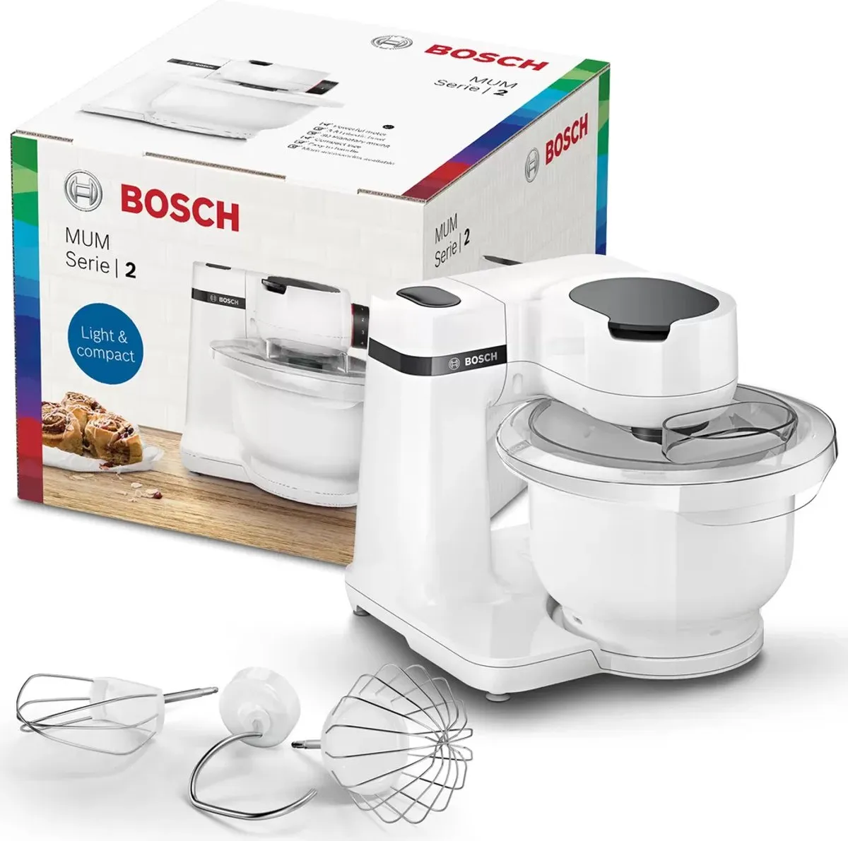 Bosch MUM Serie 2 MUMS2AW00 Keukenmachine - Wit