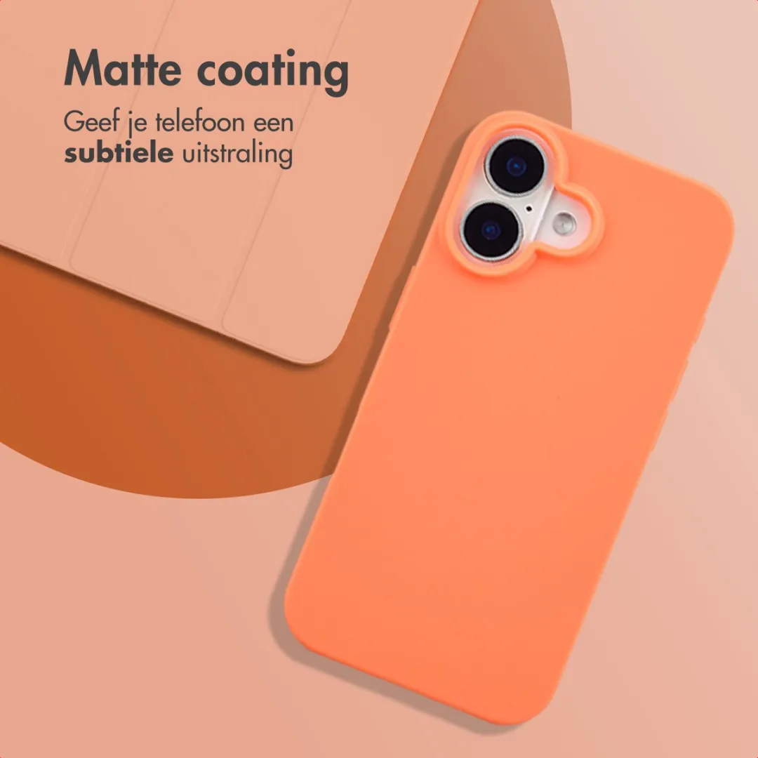 Imoshion Hoesje iPhone 16 - Apricot Crush Orange - afbeelding 2 van 6