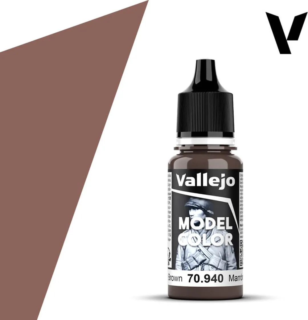 Vallejo Model Color Saddle Brown Acrylverf 17ml